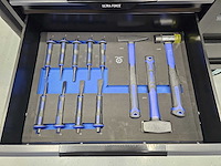 Ultra force equipment gereedschapswagen 13 laden 298 pcs gereedschap - afbeelding 3 van  13