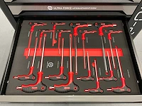 Ultra force equipment gereedschapswagen 258 pcs en koffer 144 pcs - afbeelding 8 van  34