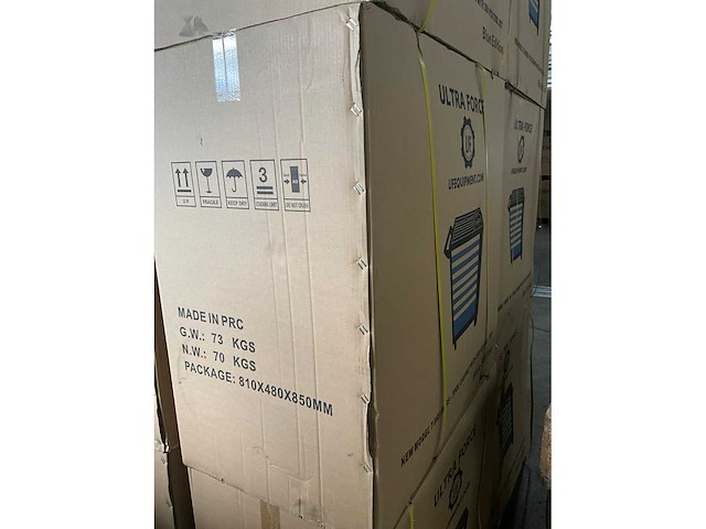 Ultra force equipment gereedschapswagen 7 laden 260 pcs gereedschap - 2 sleutels - afbeelding 10 van  18