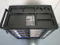 Ultra force equipment gereedschapswagen 7 laden 260 pcs gereedschap - 2 sleutels - afbeelding 15 van  18