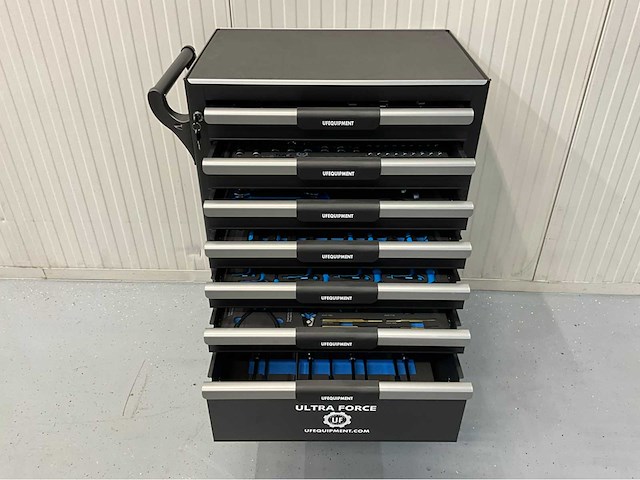 Ultra force equipment gereedschapswagen 7 laden 266 pcs gereedschap - afbeelding 15 van  21