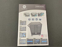 Ultra force equipment gereedschapswagen 7 laden 266 pcs gereedschap - afbeelding 7 van  21