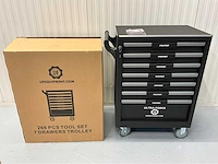 Ultra force equipment gereedschapswagen 7 laden 266 pcs gereedschap - afbeelding 13 van  21