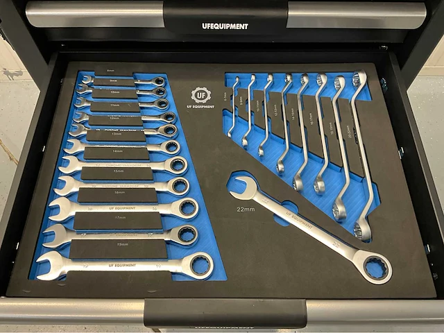 Ultra force equipment gereedschapswagen 7 laden 266 pcs gereedschap - afbeelding 20 van  21
