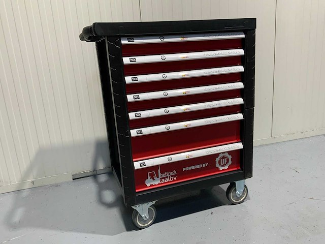 Ultra force equipment gereedschapswagen 7 laden en gereedschapskoffer 86 pcs - afbeelding 27 van  32