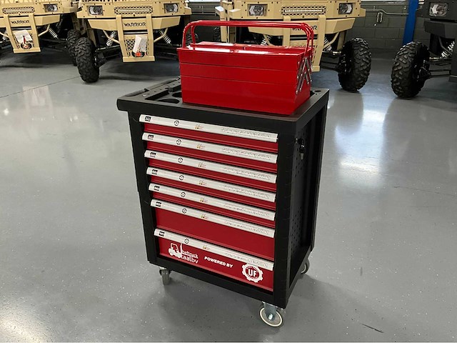 Ultra force equipment gereedschapswagen 7 laden en gereedschapskoffer - afbeelding 15 van  20