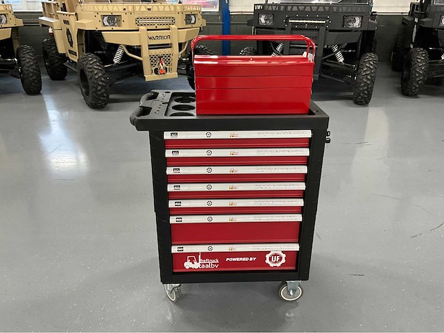 Ultra force equipment gereedschapswagen 7 laden en gereedschapskoffer - afbeelding 9 van  28