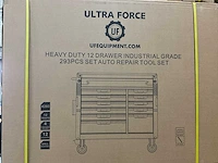Ultra force equipment gereedschapswagen jumbo heavy duty en industriële stofzuiger nat/droog 80 liter - afbeelding 25 van  37