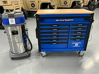 Ultra force equipment gereedschapswagen jumbo heavy duty en industriële stofzuiger nat/droog 80 liter - afbeelding 33 van  37
