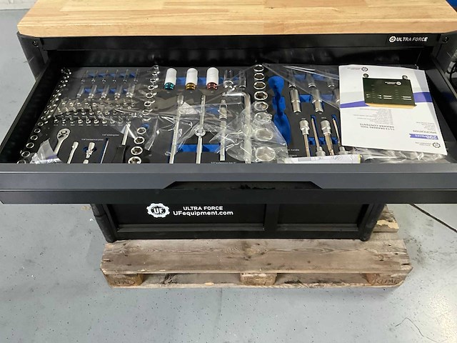 Ultra force equipment gereedschapswagen transportschade - afbeelding 5 van  7