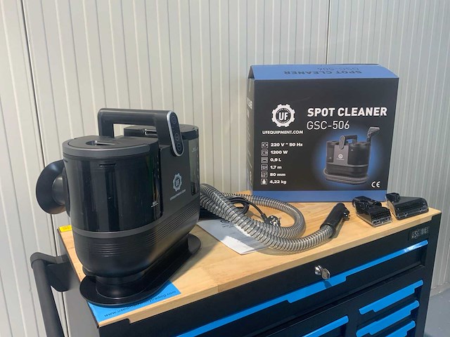 Ultra force equipment spotcleaner - 2 extra borstels - 2 tanks - 5 m snoer - 1200w - 2026 - afbeelding 7 van  24