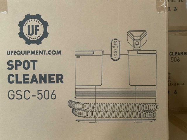 Ultra force equipment spotcleaner - 2 extra borstels - 2 tanks - 5 m snoer - 1200w - 2026 - afbeelding 16 van  24