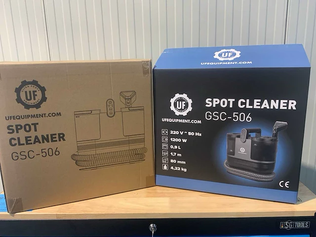 Ultra force equipment spotcleaner - 2 extra borstels - 2 tanks - 5 m snoer - 1200w - 2026 - afbeelding 4 van  23