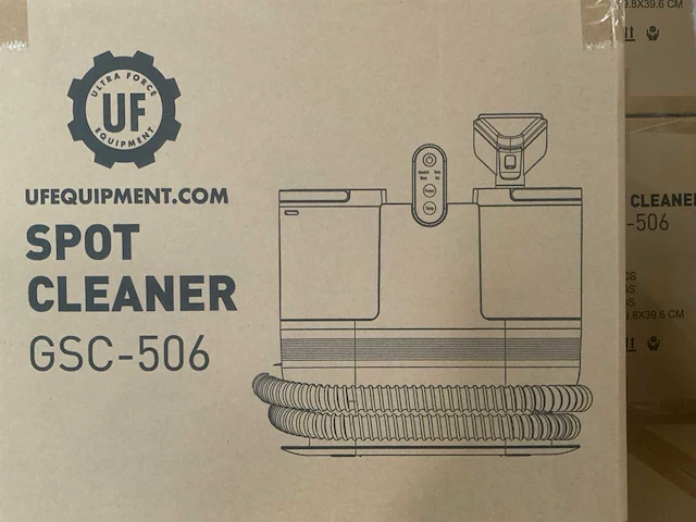 Ultra force equipment spotcleaner - 2 extra borstels - 2 tanks - 5 m snoer - 1200w - 2026 - afbeelding 16 van  24