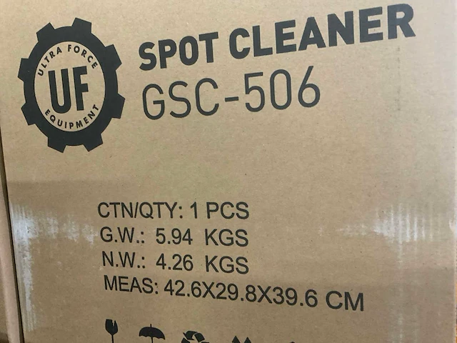 Ultra force equipment spotcleaner - 2 extra borstels - 2 tanks - 5 m snoer - 1200w - 2026 - afbeelding 17 van  24