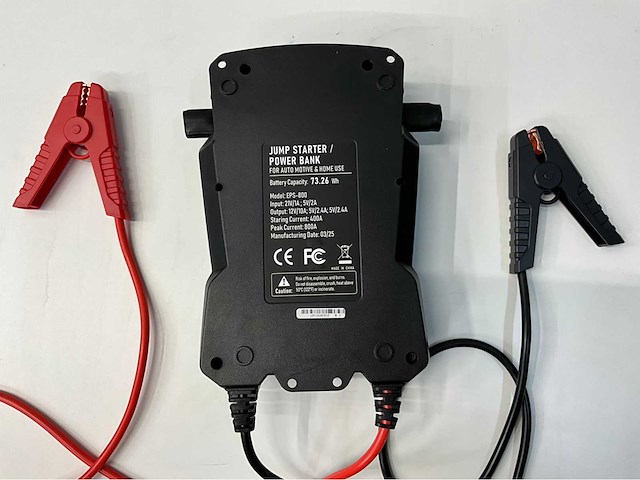 Ultra force equipment startbooster incl bevestiging muur 800a - eps800 - power bank - afbeelding 9 van  13