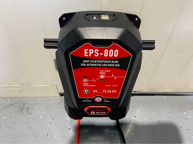 Ultra force equipment startbooster incl bevestiging muur 800a - eps800 - power bank - afbeelding 5 van  5