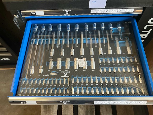 Ultra force gereedschapswagen - afbeelding 10 van  10