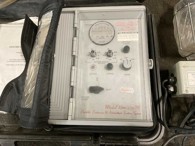 Ultra-lite impact model 326 portable suction system - afbeelding 3 van  10