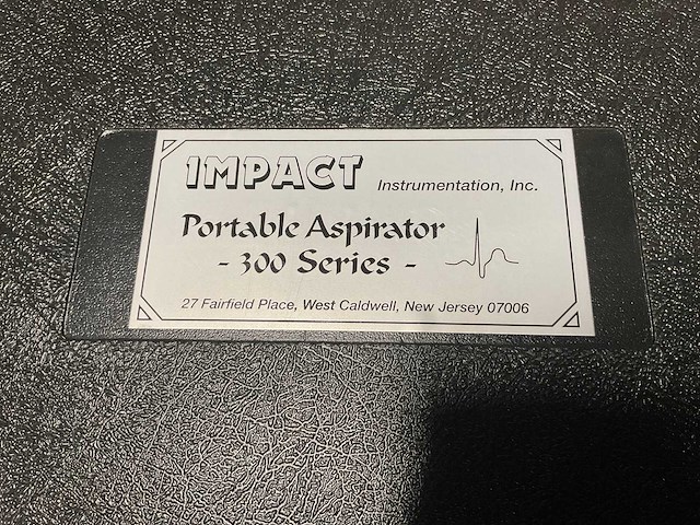 Ultra-lite impact model 326 portable suction system - afbeelding 7 van  9