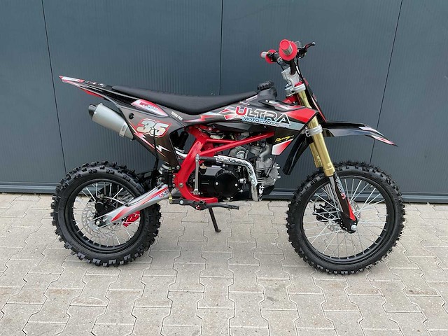 Ultra motocross 125 cc crossmotor met elektrische start - afbeelding 1 van  58