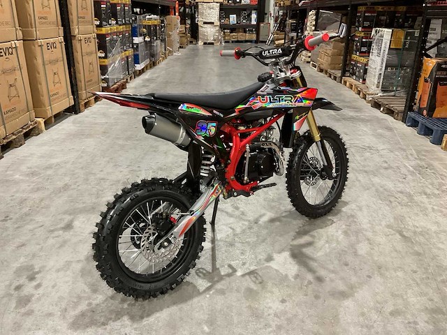 Ultra motocross 125 cc crossmotor met elektrische start - afbeelding 19 van  58