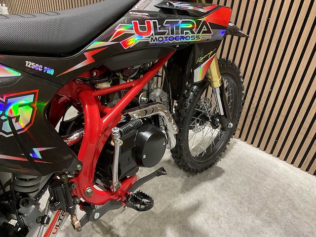 Ultra motocross 125 cc crossmotor met elektrische start - afbeelding 47 van  58