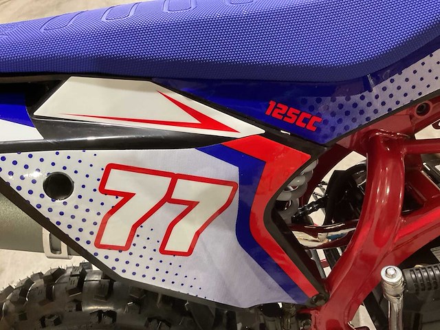 Ultra motocross 125 cc db003 pitbike 2025 rd motorfiets - afbeelding 58 van  60