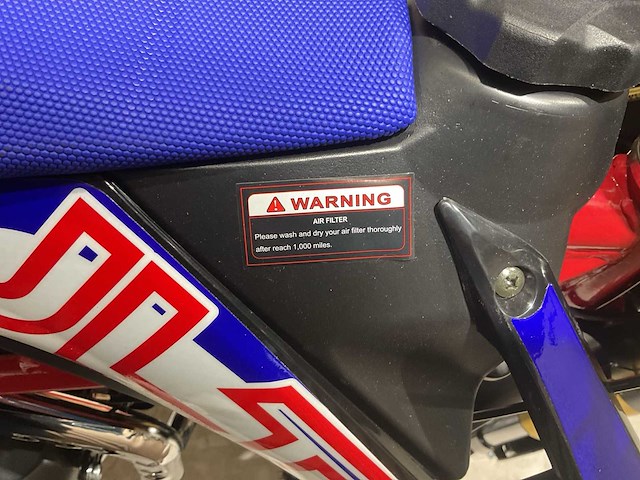 Ultra motocross 125 cc db003 pitbike 2025 rd motorfiets - afbeelding 12 van  35