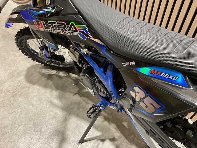 Ultra motocross 125 cc motorfiets / crossmotor - afbeelding 17 van  23