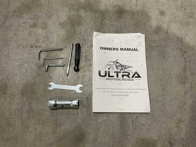 Ultra motocross 125cc db003 pitbike 2025 bl motorfiets - afbeelding 8 van  32