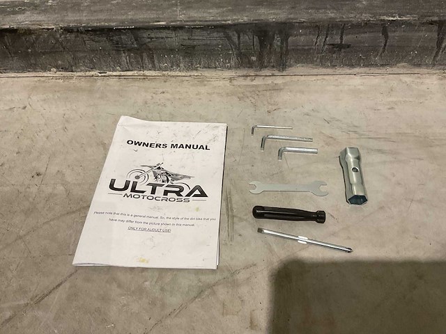 Ultra motocross 125cc db003 pitbike 2025 bl motorfiets - afbeelding 43 van  46