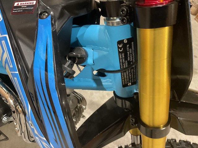 Ultra motocross 125cc db003 pitbike 2025 bl motorfiets - afbeelding 32 van  33