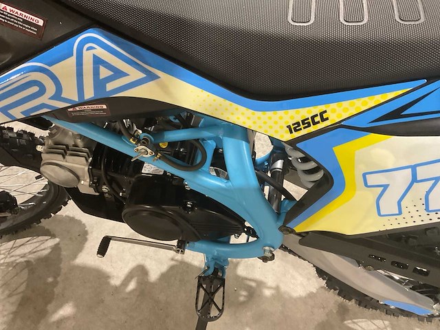 Ultra motocross 125cc db003 pitbike 2025 bl motorfiets - afbeelding 10 van  10