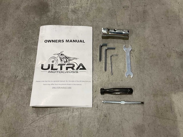 Ultra motocross 125cc db003 pitbike 2025 gr motorfiets - afbeelding 4 van  35