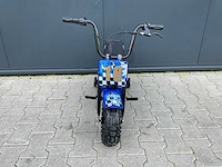 Ultra motocross 250dh 27fe monkey bike blauw kinderfiets - afbeelding 7 van  15