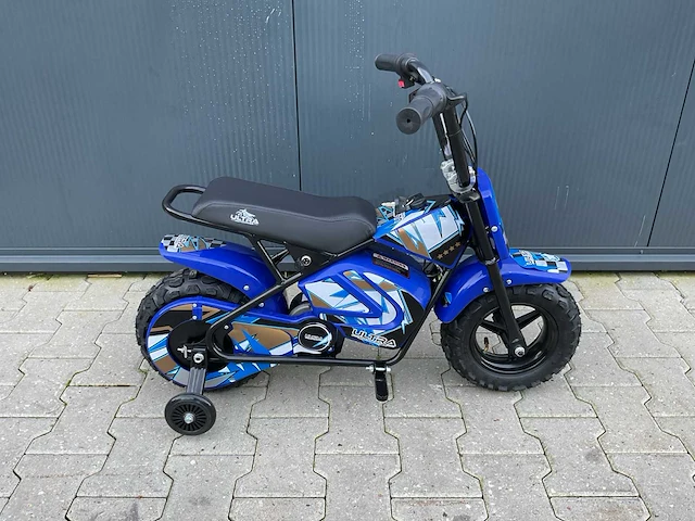 Ultra motocross 250dh 27fe monkey bike blauw kinderfiets - afbeelding 11 van  15