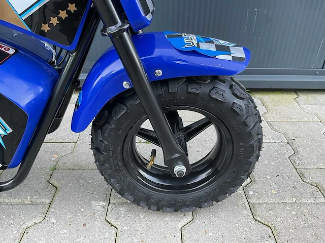 Ultra motocross 250dh 27fe monkey bike blauw kinderfiets - afbeelding 12 van  15