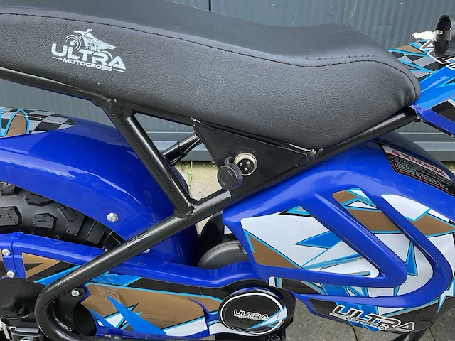 Ultra motocross 250dh 27fe monkey bike blauw kinderfiets - afbeelding 14 van  15