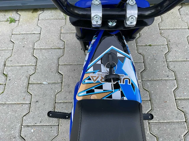 Ultra motocross 250dh 27fe monkey bike blauw kinderfiets - afbeelding 7 van  20