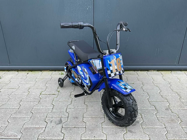 Ultra motocross 250dh 27fe monkey bike blauw kinderfiets - afbeelding 9 van  20