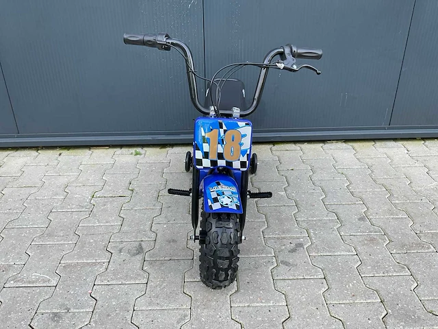 Ultra motocross 250dh 27fe monkey bike blauw kinderfiets - afbeelding 15 van  20