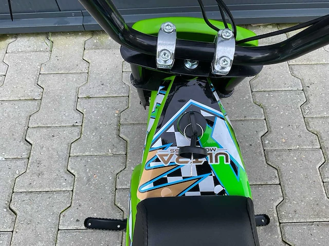 Ultra motocross 250dh 27fe monkey bike groen kinderfiets - afbeelding 4 van  20