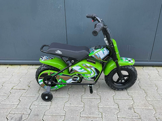Ultra motocross 250dh 27fe monkey bike groen kinderfiets - afbeelding 15 van  20