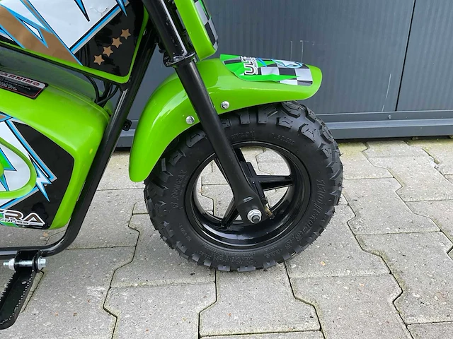 Ultra motocross 250dh 27fe monkey bike groen kinderfiets - afbeelding 16 van  20