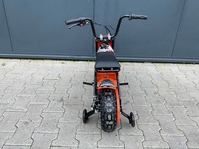 Ultra motocross 250dh 27fe monkey bike oranje kinderfiets - afbeelding 1 van  16