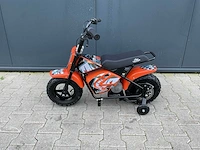 Ultra motocross 250dh 27fe monkey bike oranje kinderfiets - afbeelding 7 van  16