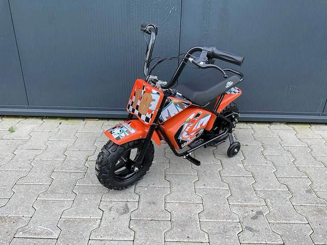 Ultra motocross 250dh 27fe monkey bike oranje kinderfiets - afbeelding 14 van  20