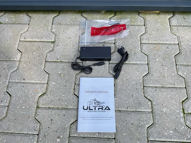 Ultra motocross 250dh 27fe monkey bike rood kinderfiets - afbeelding 11 van  18