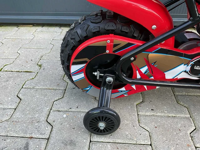 Ultra motocross 250dh 27fe monkey bike rood kinderfiets - afbeelding 15 van  18